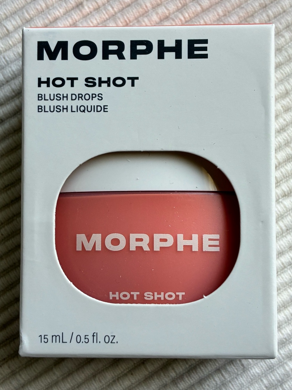 MORPHE HOT SHOT BLUSH DROP
Shade:  Power Drip